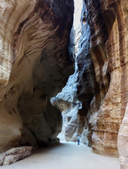 Desert canyon in Jordan