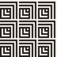 Seamless Vector Pattern. Abstract Geometric Background. Linear Grid Structure.