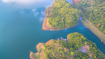 aerial view at Pompee