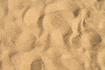 Close up on sand background or texture