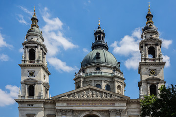 Obraz premium Roman Catholic St. Stephen's Basilica (1905). Budapest, Hungary.