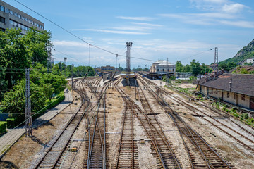 Fototapeta na wymiar Plovdiv railways 1