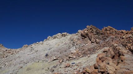 Bergspitze des Vulkans Teide auf Teneriffa