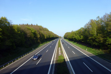 Autobahn A 3 bei Höchstadt
