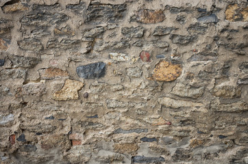 Fond de mur en pierre de granit