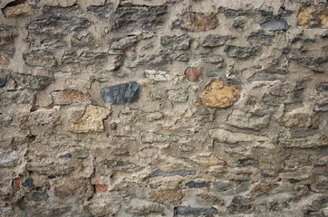 Papier Peint photo Lavable Pierres Fond de mur en pierre de granit