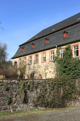 Obraz premium Der Bursenbau im Kloster Arnsburg