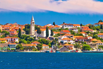 Fototapeta premium Kali village waterfront panoramic view
