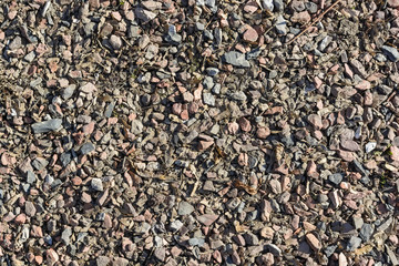 Crushed stones with slate aggregate
