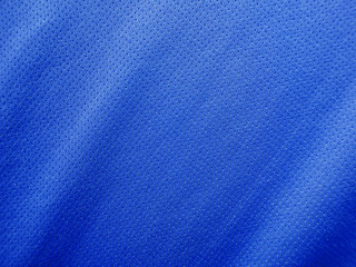 blue sports clothing fabric jersey texture