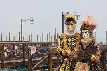 Fototapeta na wymiar Maschera Veneziana
