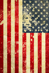 Obraz premium Grunge USA Flag