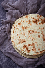 Mexican corn tortillas