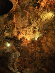Ispinigoli grotto in Supramonte massif near Dorgali. Sardinia island. Italy
