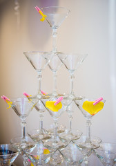 Cocktail glasses