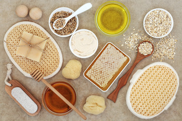 Natural Products for Skin Health Care and Beauty Treatment