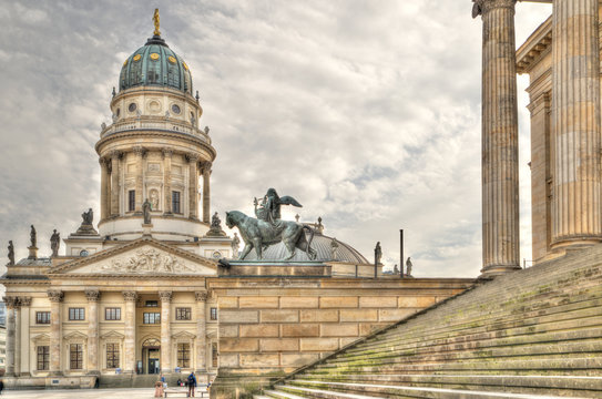 Berlin-Gendarmenmarkt-Deutscher Dom