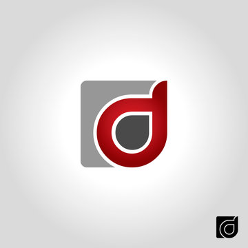 letter d logo, icon and symbol vector illustration