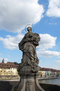 Die Heilige Jungfrau Maria, dargestellt als Patrona Franconiae