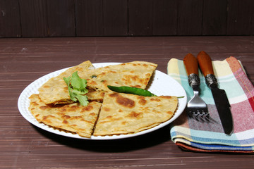 Mooli or Radish Paratha