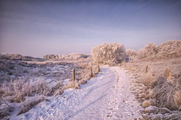 Dünen im Winter mit Schnee © GM Photography