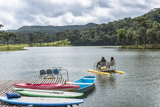 estilo de vida ao ar livre praticando esporte
