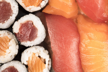 Maki and Nigiri Rolls