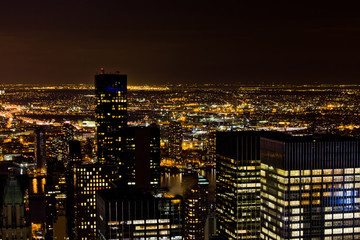 New York at night