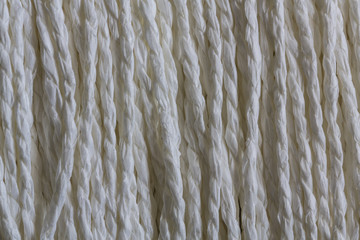 Rough white rope