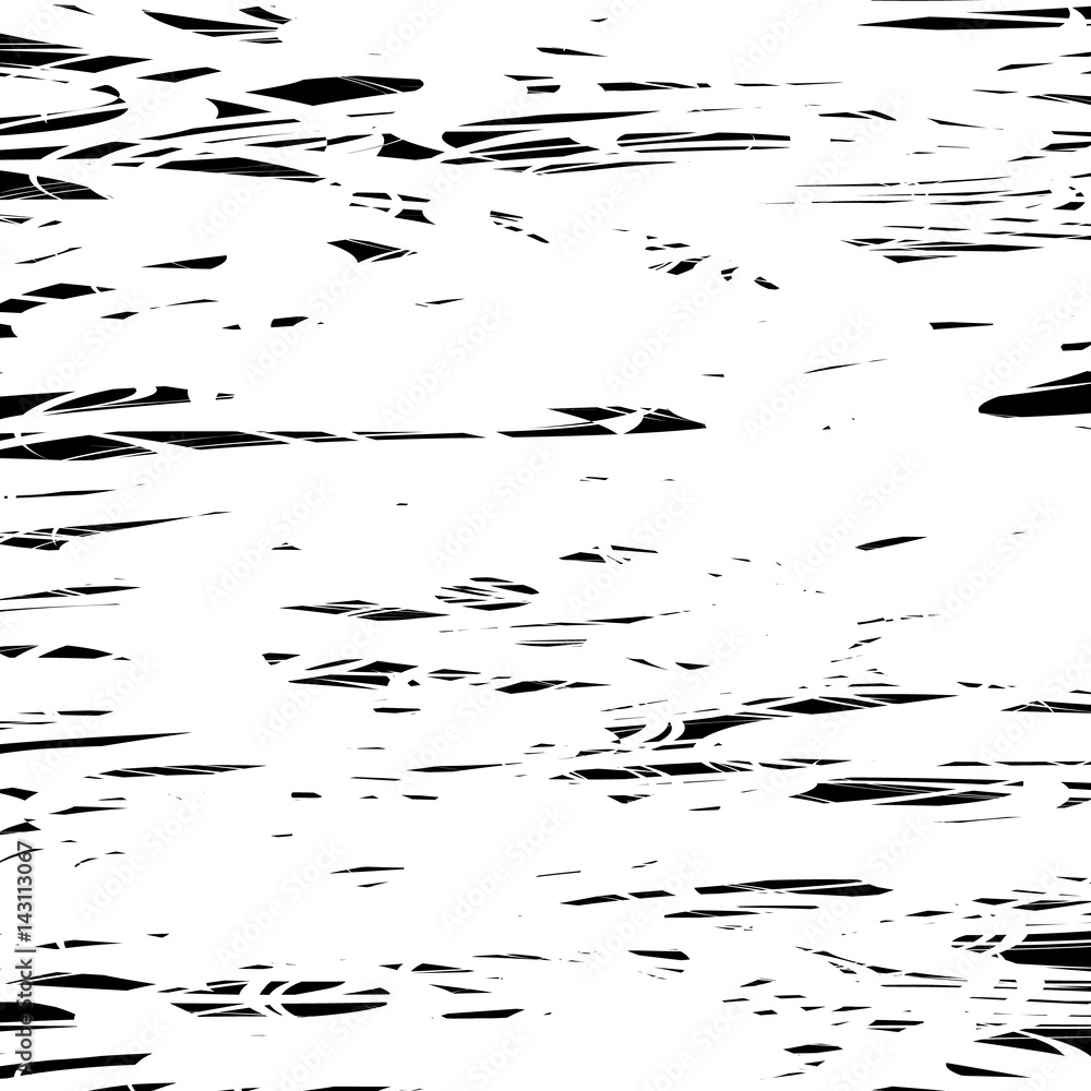 Poster geometric pattern of chaotic random shapes. rough edgy texture. abstract monochrome background, abst