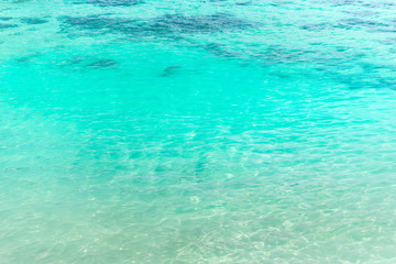 Crystal clear water 