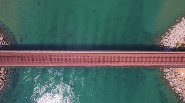 Train Tracks From Above