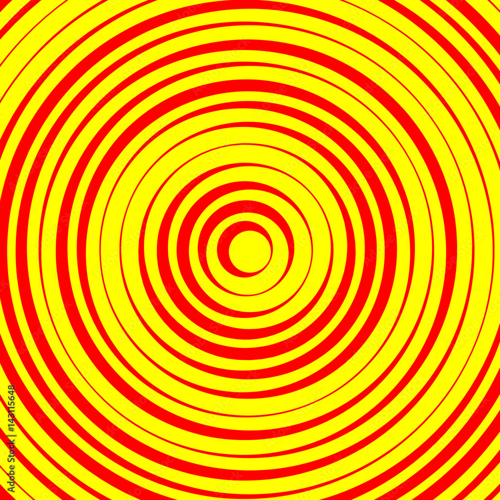 Poster concentric circles, rings abstract pattern. suitable as backgrounds or elements.