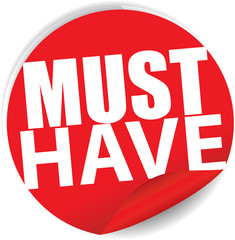 Must have red Label, Sign, stickers and symbol.
