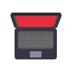 pc laptop malware vector icon illustration graphic illustration