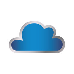 cloud abstract draw vector icon illustration graphic design