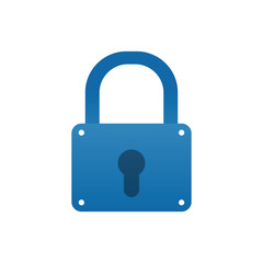 padlock security object vector icon illustration graphic design