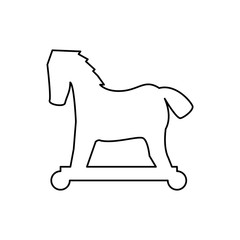 virus malware trojan symbol vector icon illustration