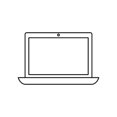 pc laptop technology vector icon illustration graphic illustration