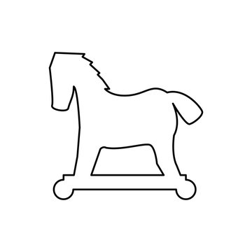 virus malware trojan symbol vector icon illustration