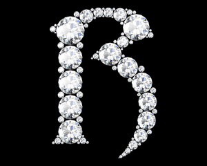 Diamond alphabet, letters from R