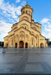 Obraz premium Holy Trinity Cathedral in Tbilisi, Georgia