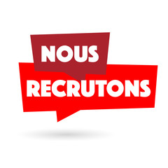 Nous recrutons
