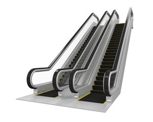 Escalator Isolated