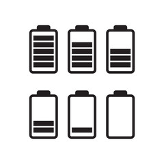 Black battery running out of charge