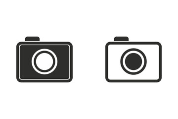 Photo - vector icon.