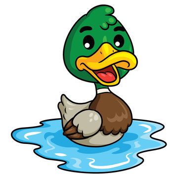 Duck Cute Cartoon
Illustration of cute cartoon duck.