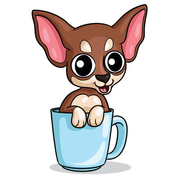 Dog Chihuahua Cartoon
Illustration of cute cartoon chihuahua.