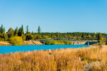 Beautiful Bridge Lake Tekapo, NewZealand