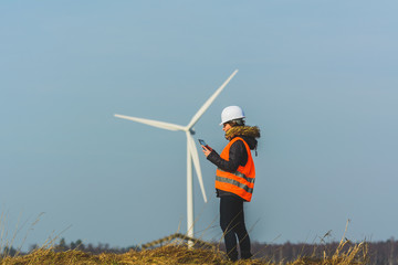 Young woman engineer